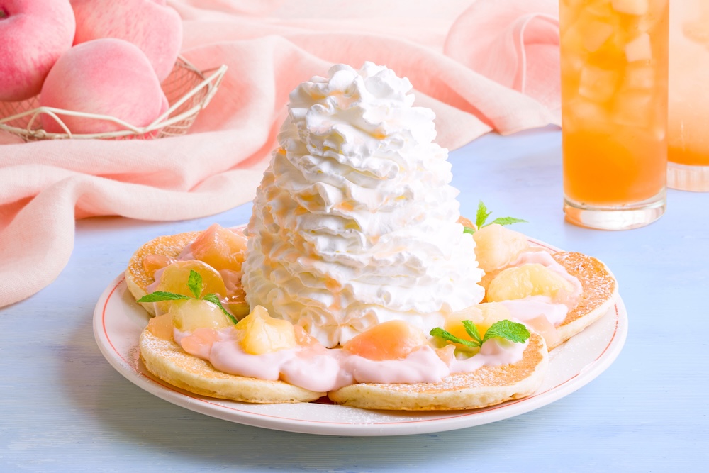 「白桃のパンケーキ」税込み2,431円