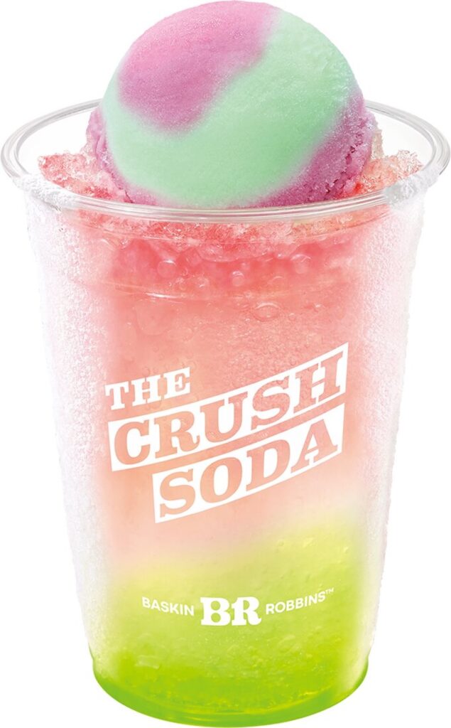 「ザ・クラッシュソーダ 白桃＆マスカット」イメージ