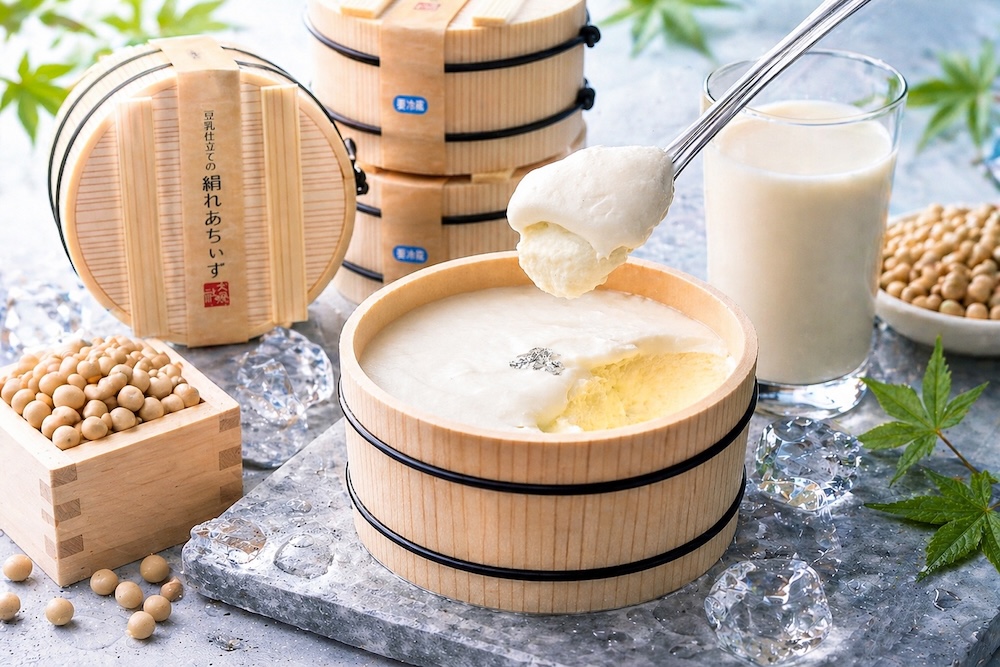 「豆乳仕立ての絹れあちぃず」イメージ