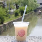 「くらしき桃子」の「白桃スムージー」880円