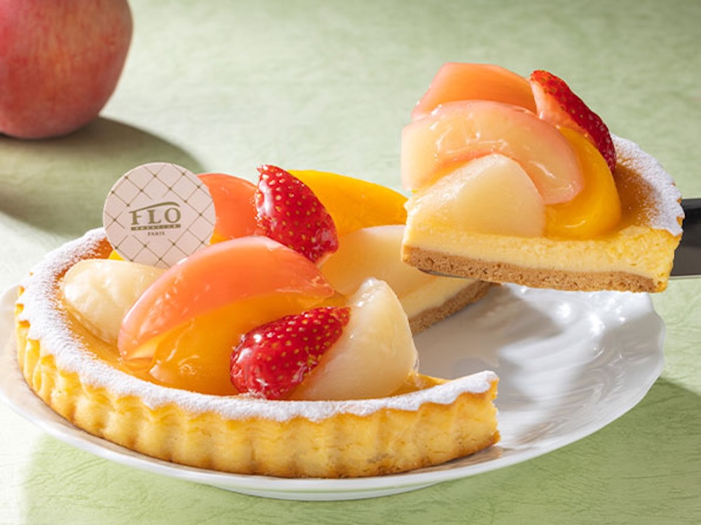 「桃と苺のタルト～チーズ～」税込み1,393円
