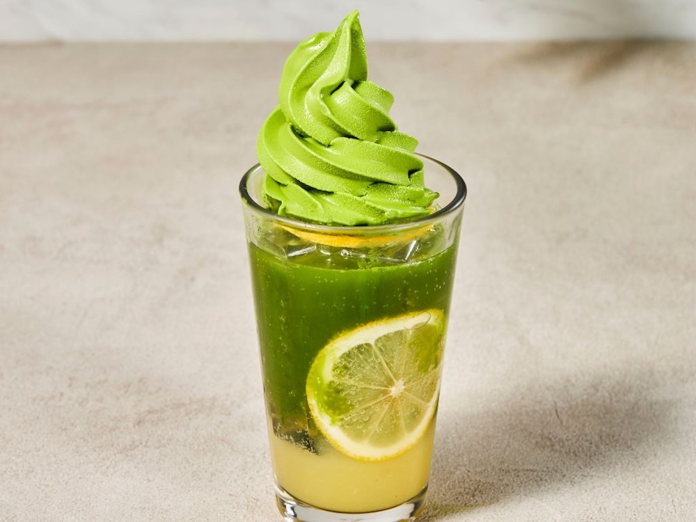 「冷抹茶 レモンソーダフロート」イメージ