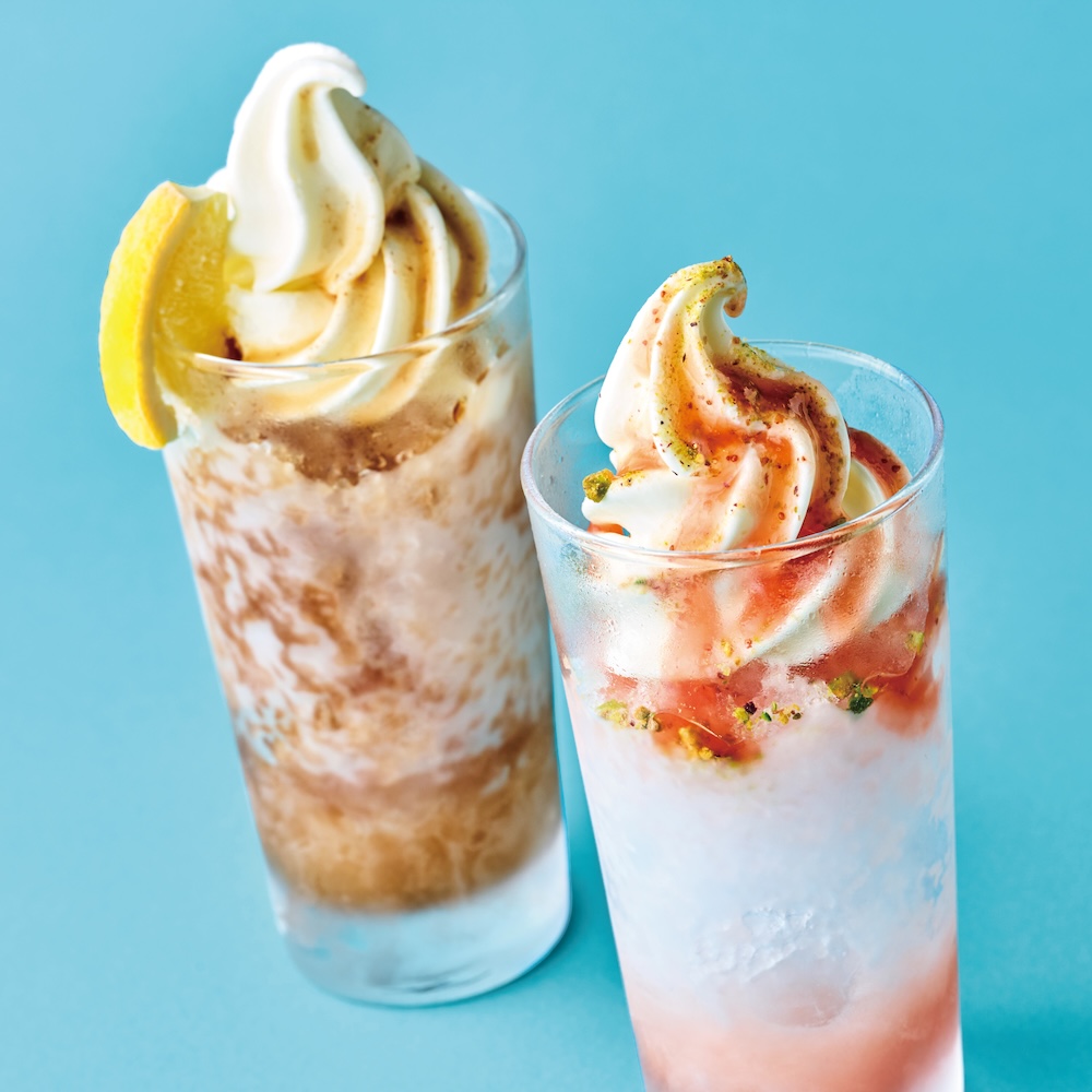 「グランドフードホール」の六本木ヒルズ限定・各日20食限定「グラホのフラッペ」各・税込み980円