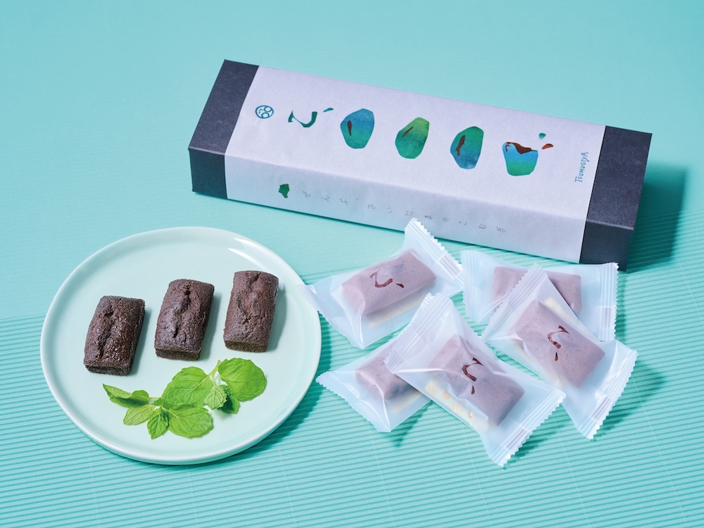 「埼玉粉問屋 つむぎや」のエキュート大宮限定「こ、ふぃなんしぇ　ちょこ、ミント」8個入り・税込み1,512円