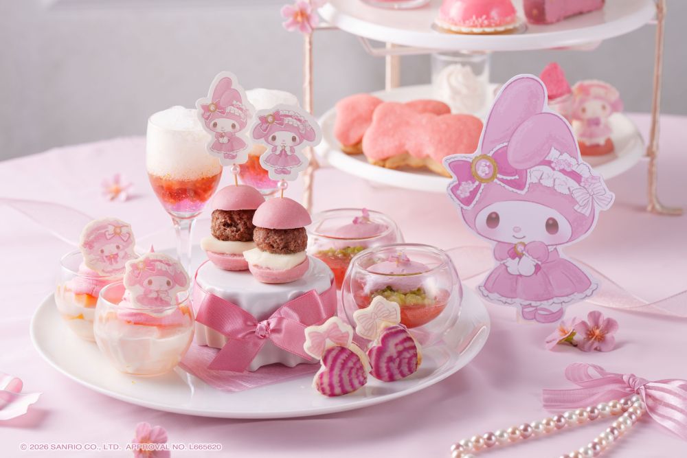 「マイメロディ ピーチ ティーパーティー」イメージ