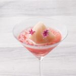 「桃とブルーベリーのサマーアフタヌーンティー」イメージ