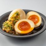 「やみつき香味ダレのとろっと韓国風味煮たまご」税込み354円