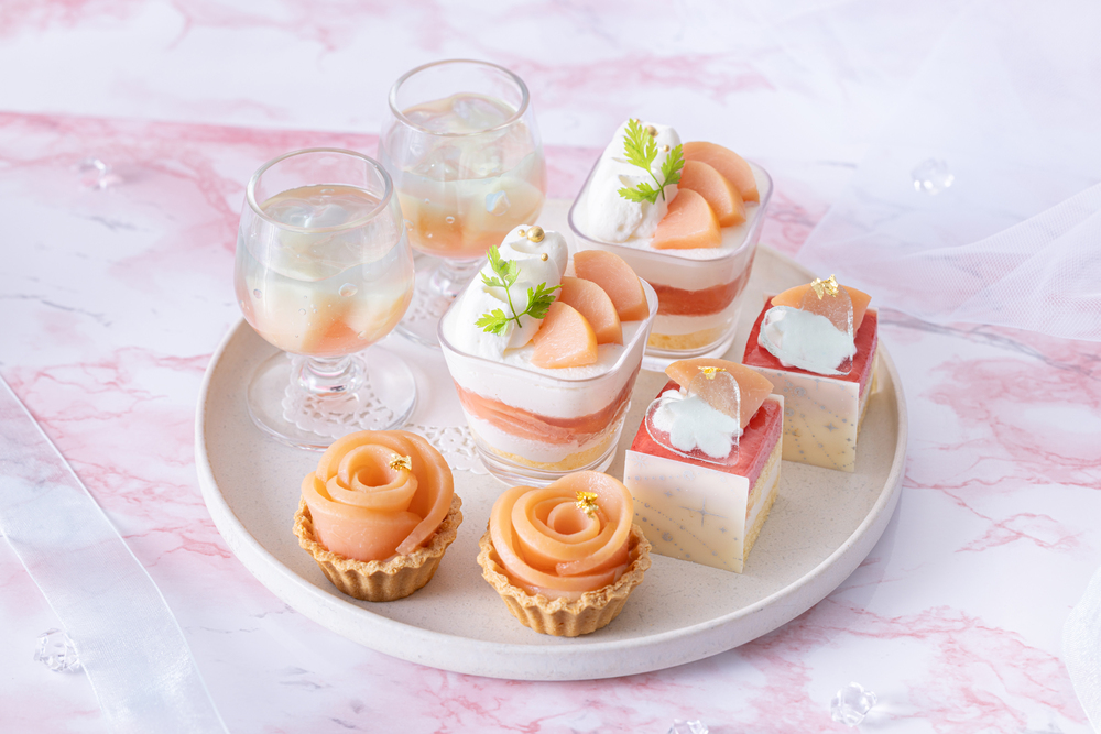 「Peach Afternoon Tea Set～Pink＆Aqua Blue～」イメージ