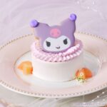 オプションの「クロミの白桃ショートケーキ ~魅惑のラベンダーカラー~」イメージ