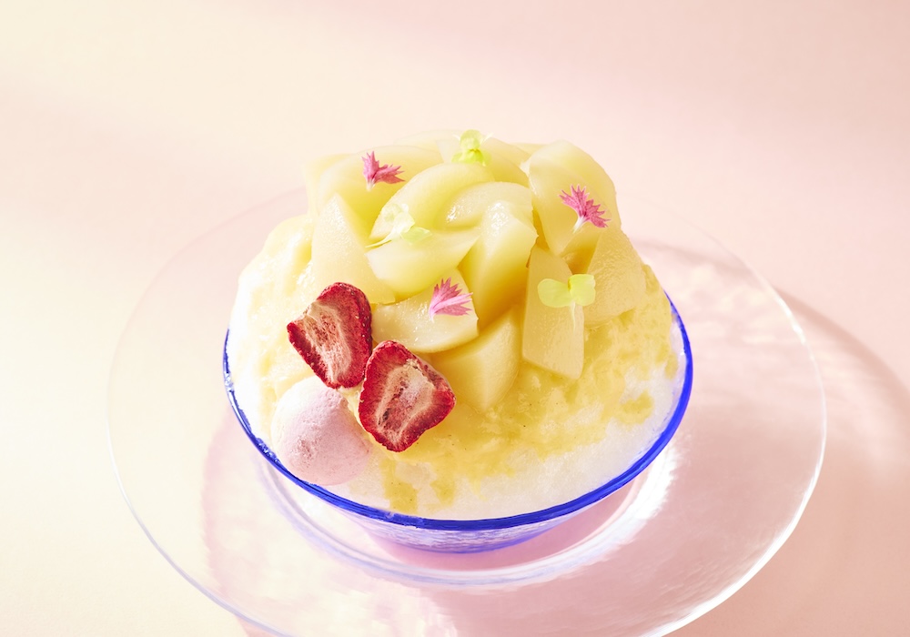 「あら川の桃」税込み3,800円(サービス料含む)
