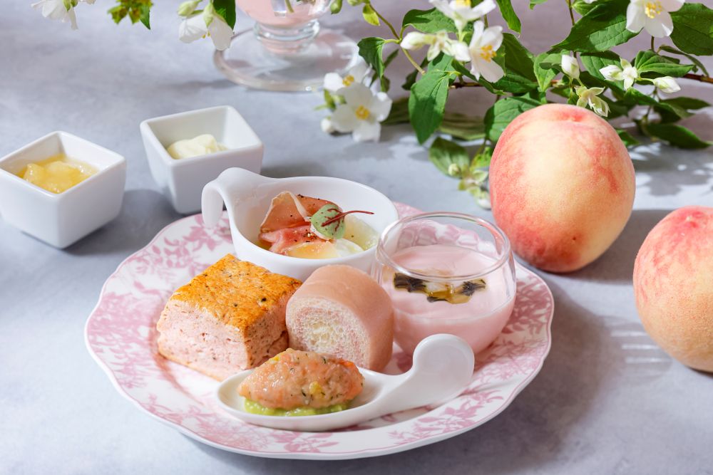 「ピーチアフタヌーンティー ～桃色の幸せ～」イメージ