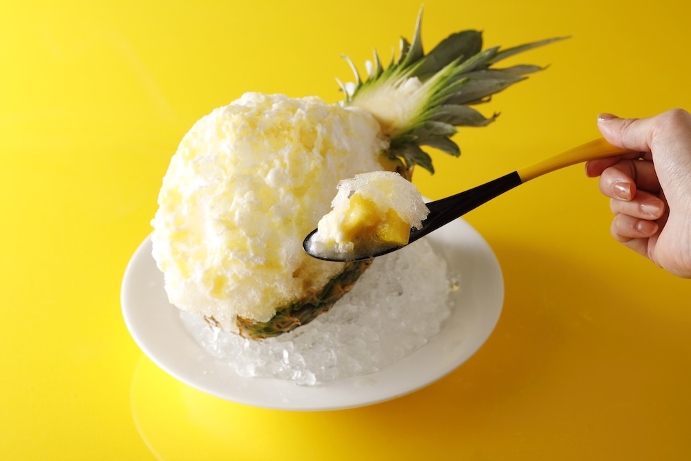 「パイナップルかき氷？」イメージ
