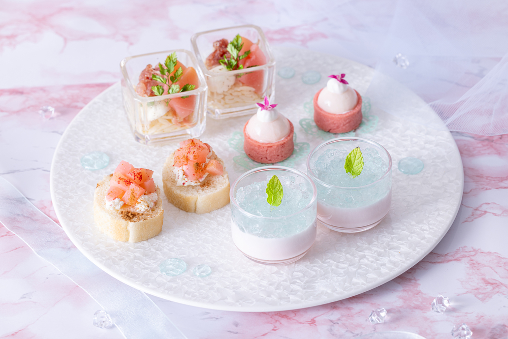 「Peach Afternoon Tea Set～Pink＆Aqua Blue～」イメージ