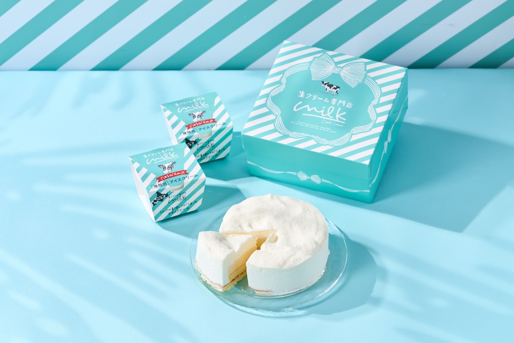 「夏の雪解けミルクケーキ」イメージ
