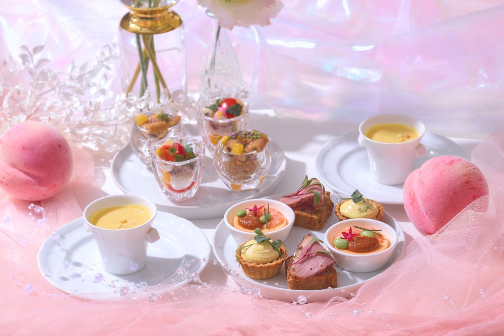 「ピーチブランシュアフタヌーンティー」イメージ
