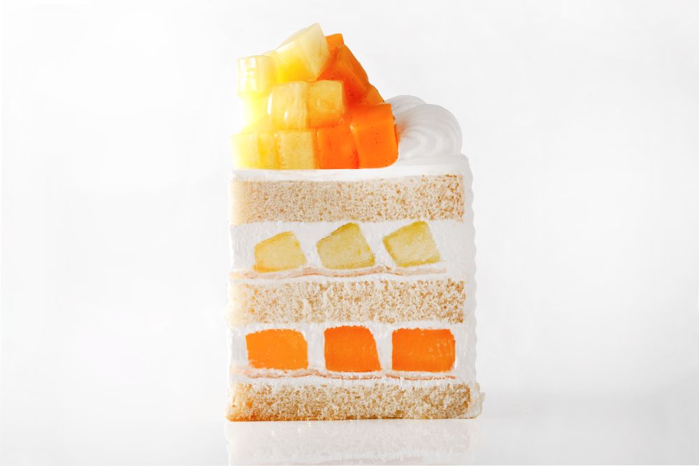 「エクストラスーパーダブルショートケーキ（メロン＆マンゴー）」イメージ