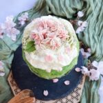 「花霞の抹茶氷 〜抹茶のバスクチーズケーキ〜」税込み1,800円