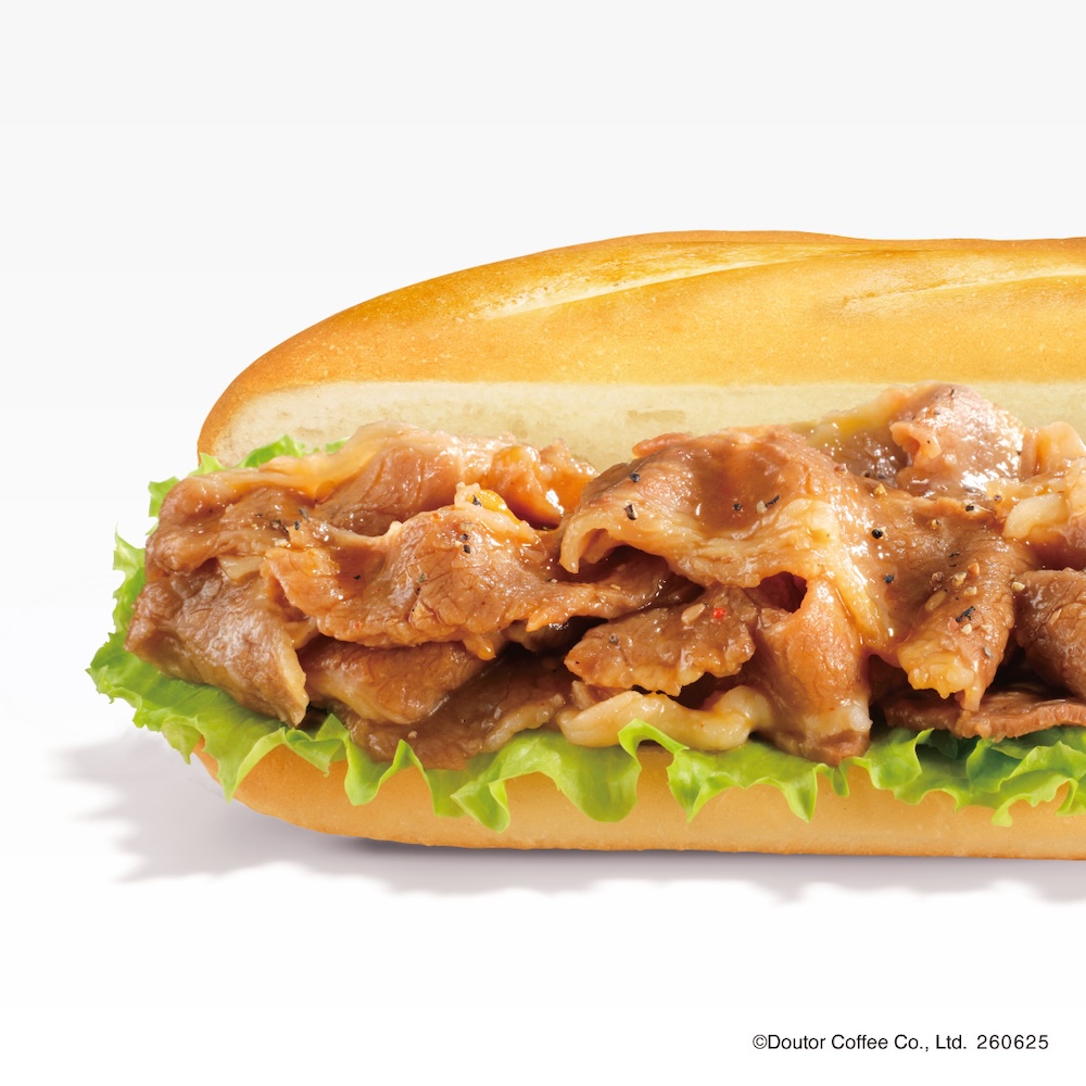 「期間限定ミラノサンド　牛カルビ」税込み630円