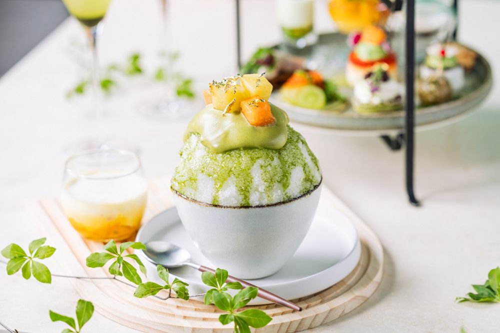 「抹茶かき氷のアフタヌーンティー ～Matcha×Summer Fruits Escape～」イメージ