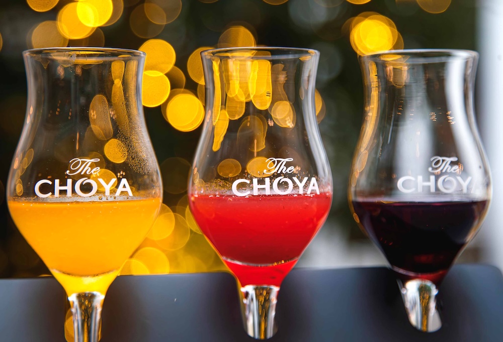 「利き梅酒 The CHOYA EXTRA FLIGHT」税込み1,000円