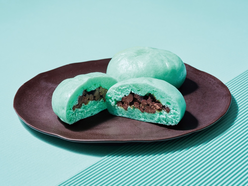 「PAOPAO」のエキュート大宮限定「チョコミントまん」1個・税込み313円