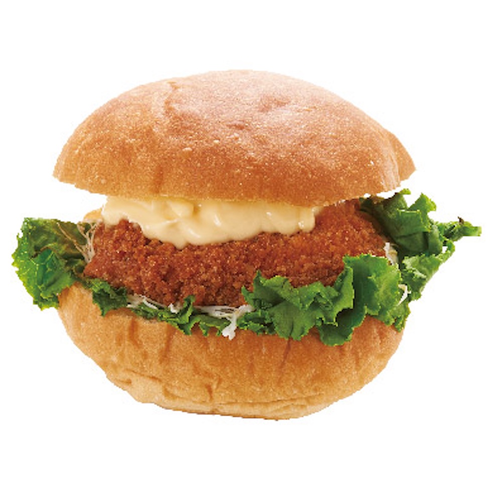 7月13日より販売される「レッドチキンバーガー」税込み386円