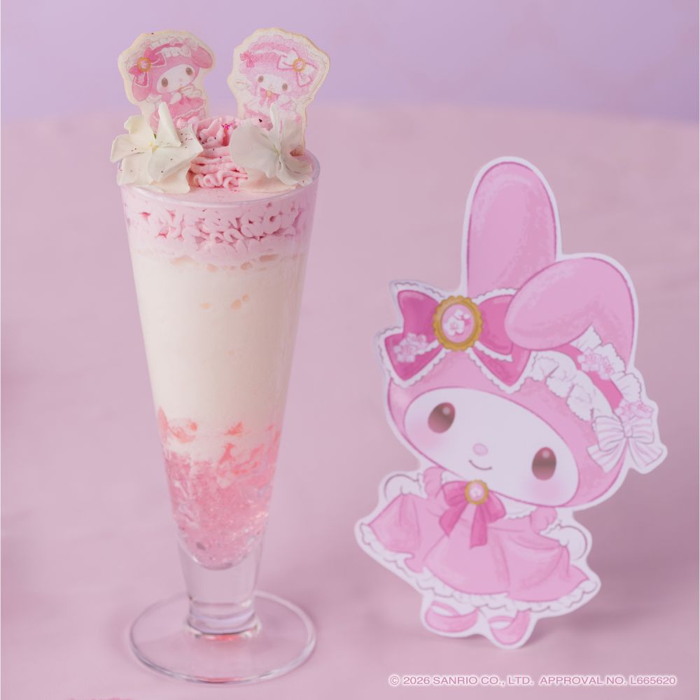 オプションで販売される「マイメロディ ドリンク」イメージ