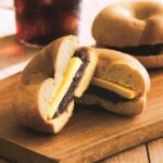 「ベーグルサンド 塩あんバター」税込み420円
