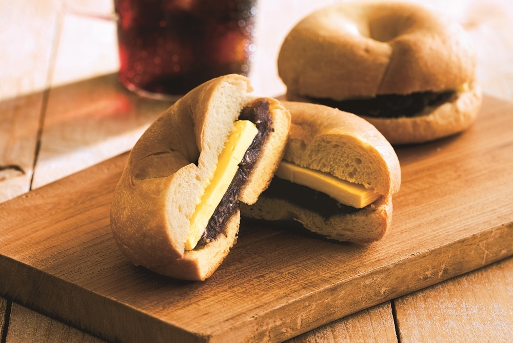 「ベーグルサンド 塩あんバター」税込み420円