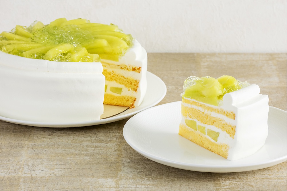 「マスクメロンのショートケーキ」税込み1,050円〜