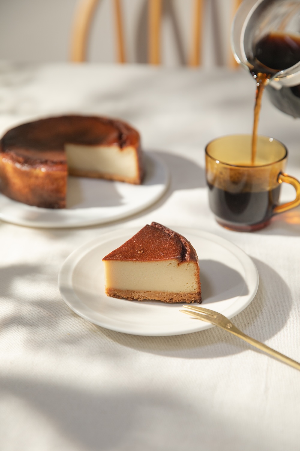 「お米のチーズケーキ」イメージ