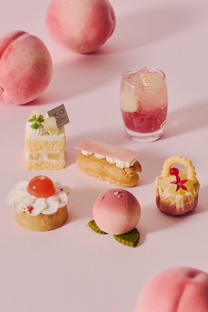 「ザ ピーチ シーズン パルフェ アフタヌーンティー」イメージ