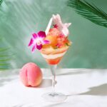 「白桃ソルベパフェ」イメージ