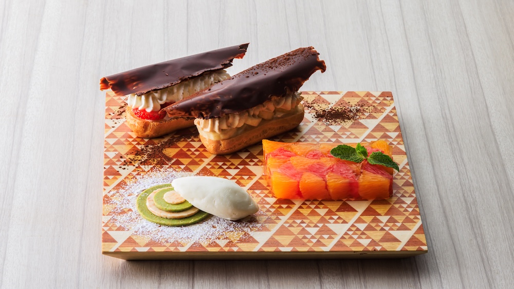 「ザ・プリンス 箱根芦ノ湖」の各日10食限定「Éclat de Yosegi（エクラ・ド・ヨセギ） ～職人の手が紡ぐ美しさ～」税込み2,800円（サービス料含む）