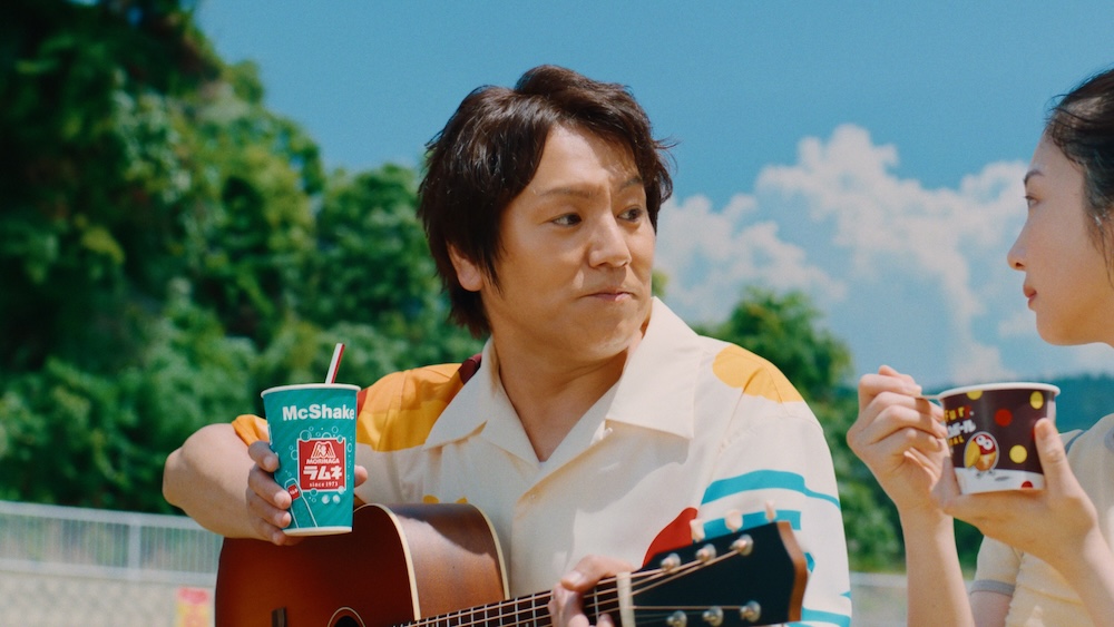 テレビCM「もりながる、夏」篇ビジュアル