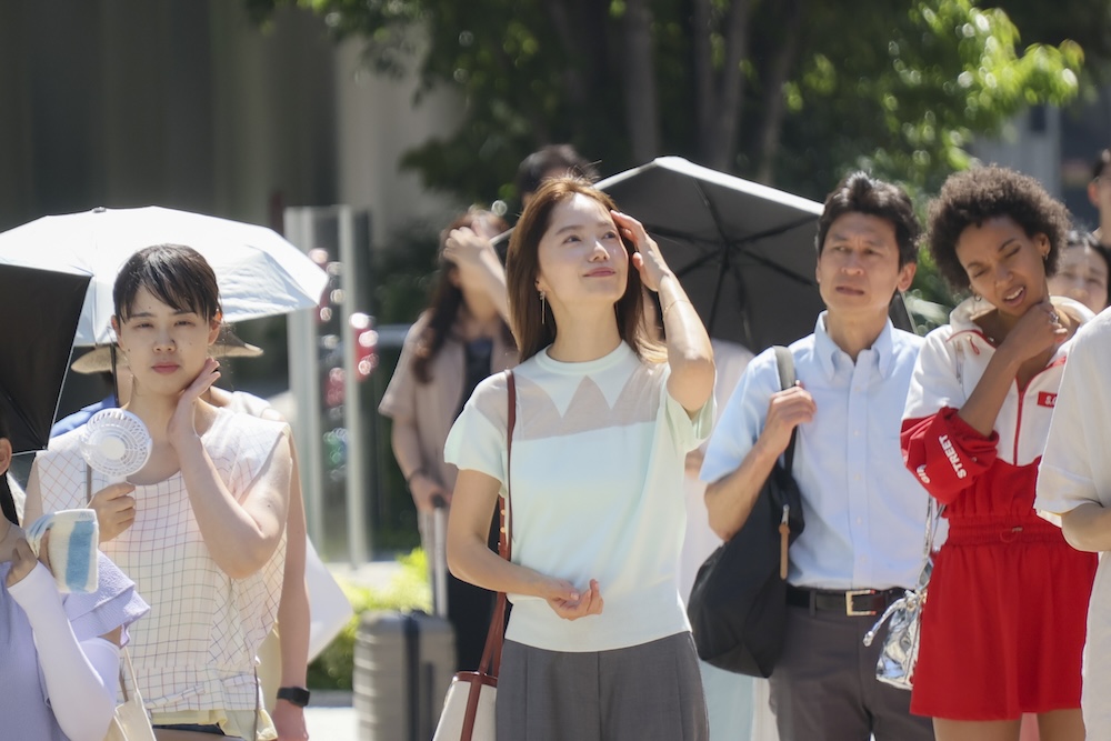 テレビCM「真夏のエスケープ」篇のメイキングビジュアルイメージ