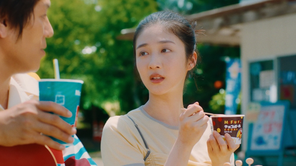 テレビCM「もりながる、夏」篇ビジュアル
