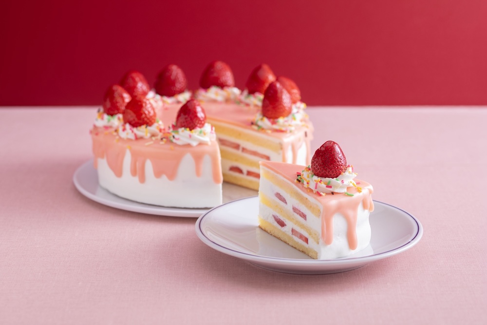 「ストロベリーピンクメルティショートケーキ」イメージ