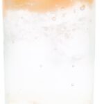 「⽩桃ジュレソーダ」イートイン・700円