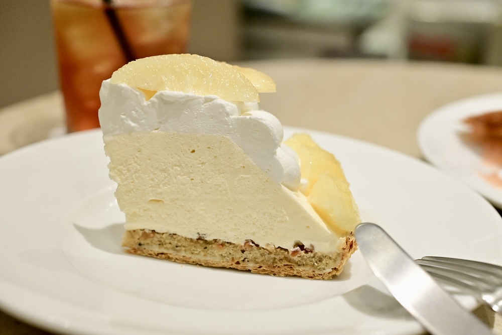 「“岡山白桃”とベルガモットムースのケーキパイ」イメージ