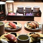 寿司と日本茶のペアリングメニューのイメージ