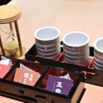 寿司と日本茶のペアリングメニューのイメージ