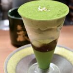「お抹茶パフェ」税込み580円