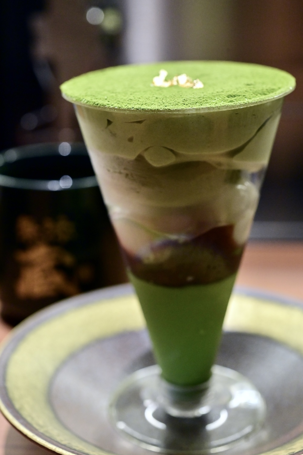 「お抹茶パフェ」税込み580円