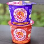 上から「アンナミラーズアイス　ブルーベリーチーズケーキ」、「アンナミラーズアイス　ダッチアップルパイ」