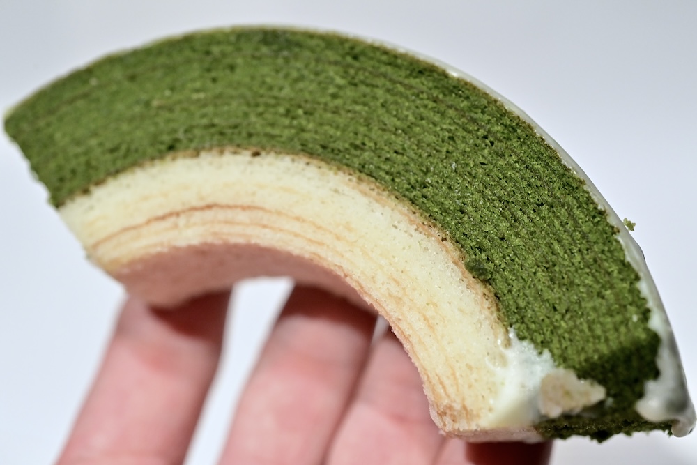 「濃い宇治抹茶のバウムクーヘン」イメージ