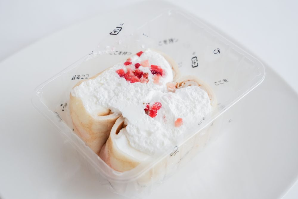 「もちっと食感 ミルクのクレープ」イメージ
