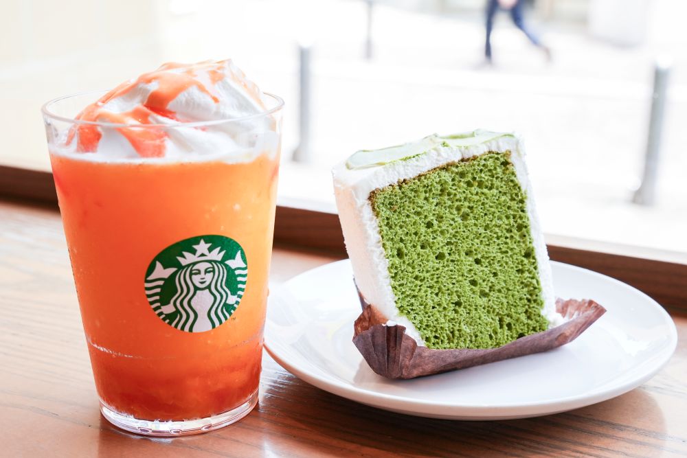 「抹茶シフォンケーキ」イメージ