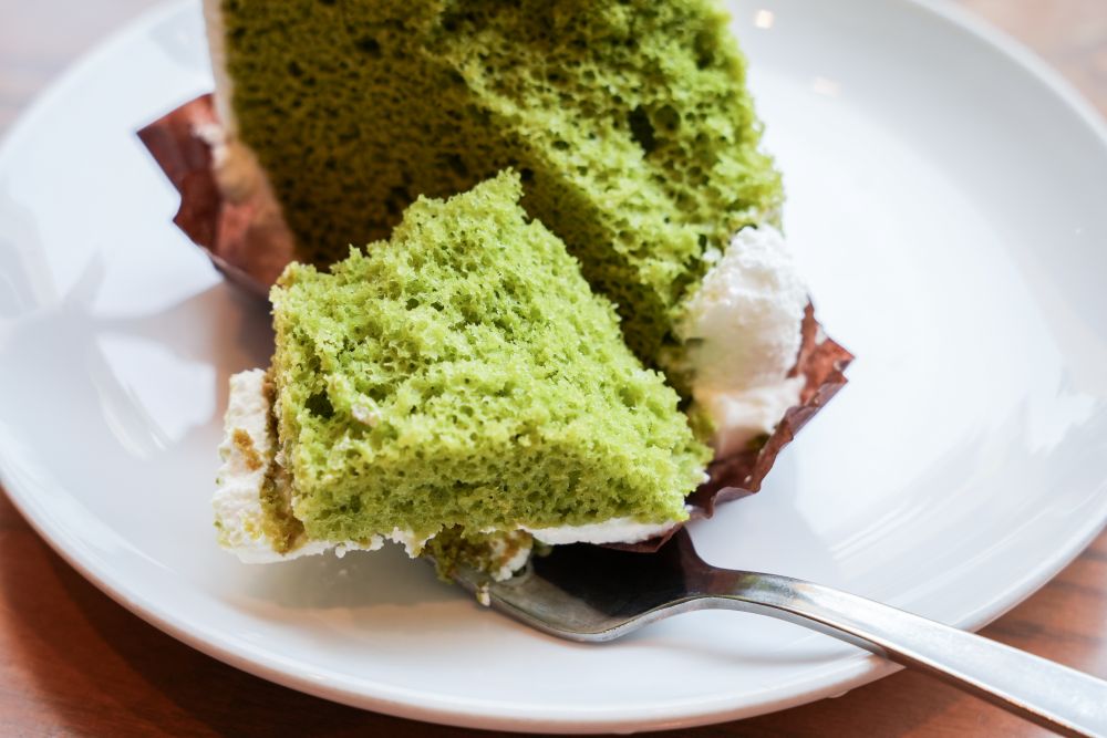 「抹茶シフォンケーキ」イメージ