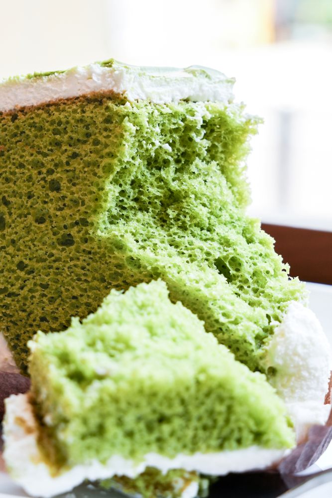 「抹茶シフォンケーキ」イメージ